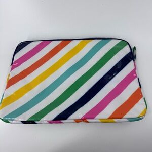 Red and Pink Tablet‎ Sleeve with Zipper Closure